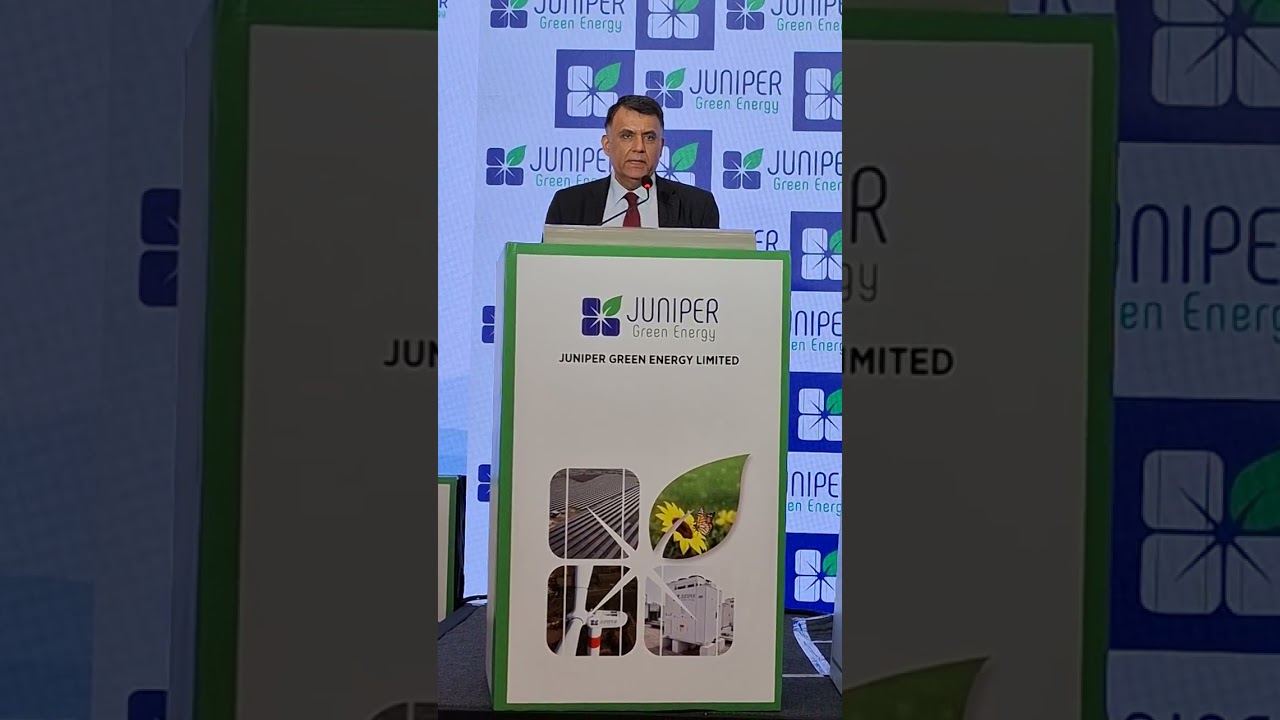 IPO MET Press Conference of Juniper Green Energy Limited in Mumbai. 