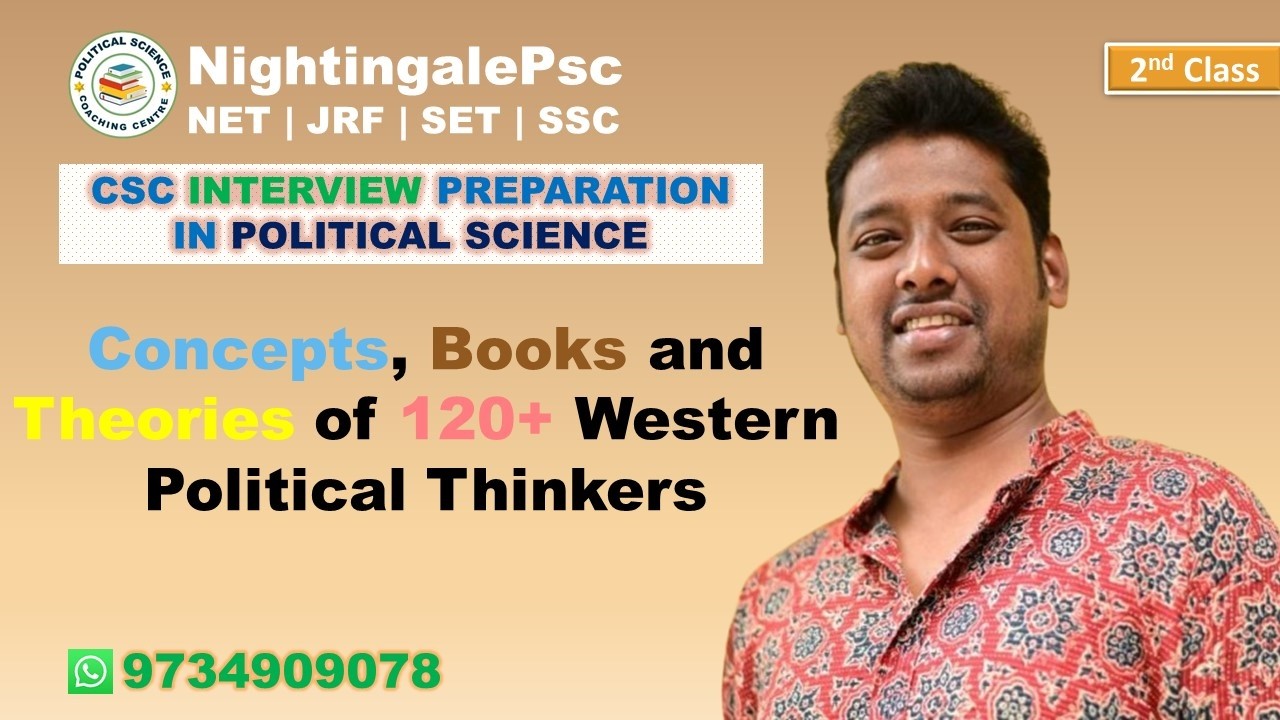 2nd Class | CSC Interview Preparation | Concepts and Books of WPT | NightingalePsc | 02.03.2025 |