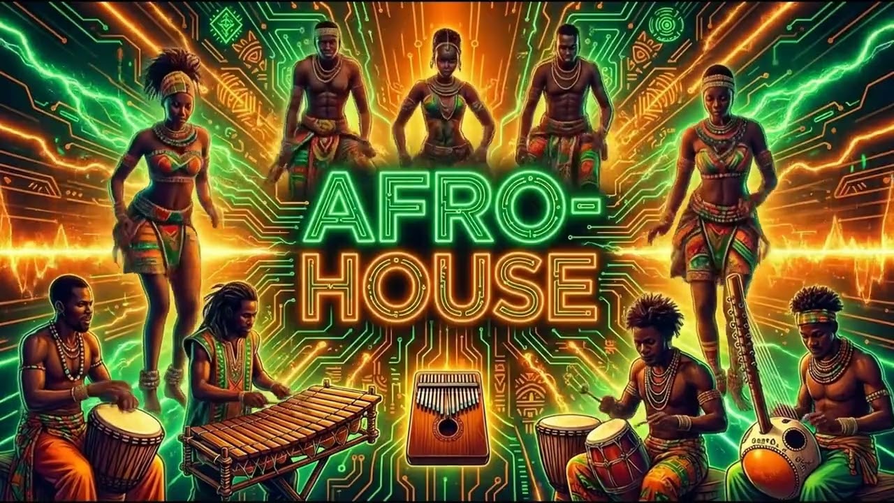 Summer Nightfall Afro House 🌇 | Chill House Waves & Warm Rhythms | 4K