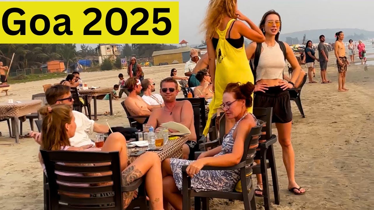 Mandrem Beach Goa in Monsoon 2025  🌧️ vs Season Time | Hidden Gem with Peaceful Vibes