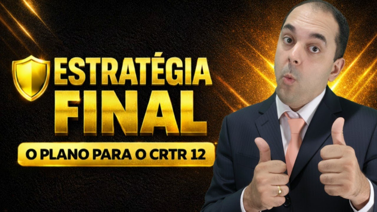 Estratégias de Estudo para o Concurso CRTR 12