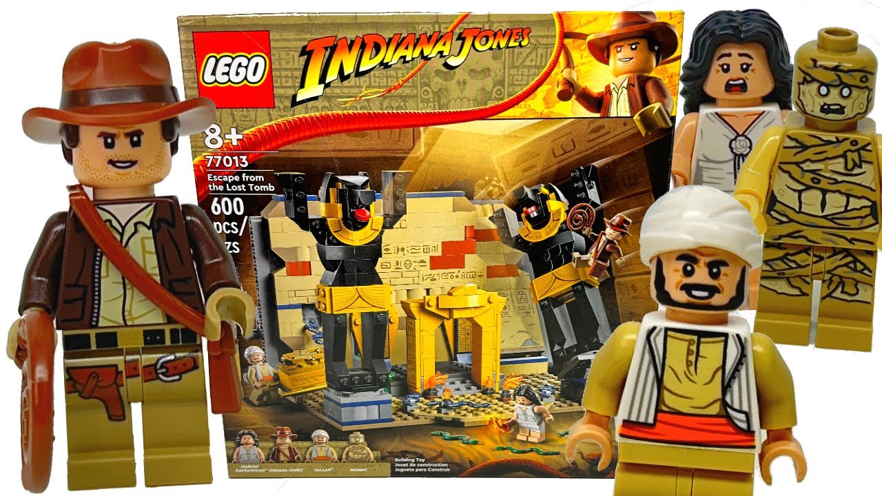 LEGO Indiana Jones Escape from the Lost Tomb Review! 2023 set 77013!
