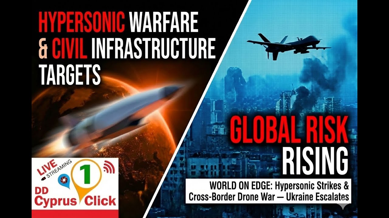 LIVE | Hypersonic Missiles, Drone Strikes & Escalation Risk — Global Security Briefing