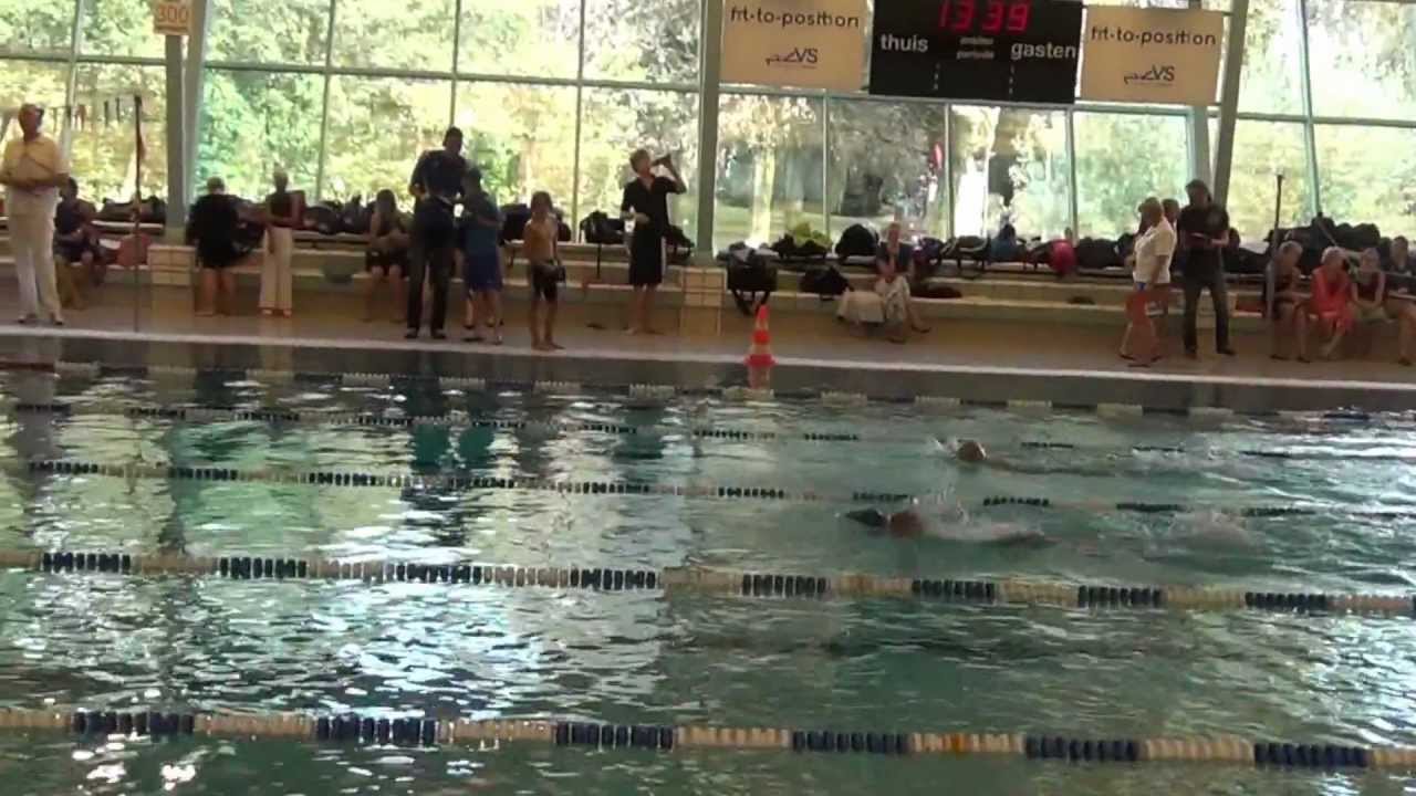 100m vrije slag jongens minioren 4el speedo 6 oktober 2012 te Vlaardingen