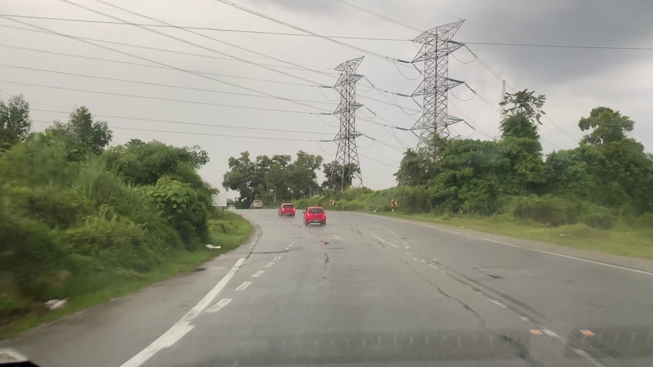 Sitiawan to Ipoh, via Thunderstorm, 5 Aug 2023