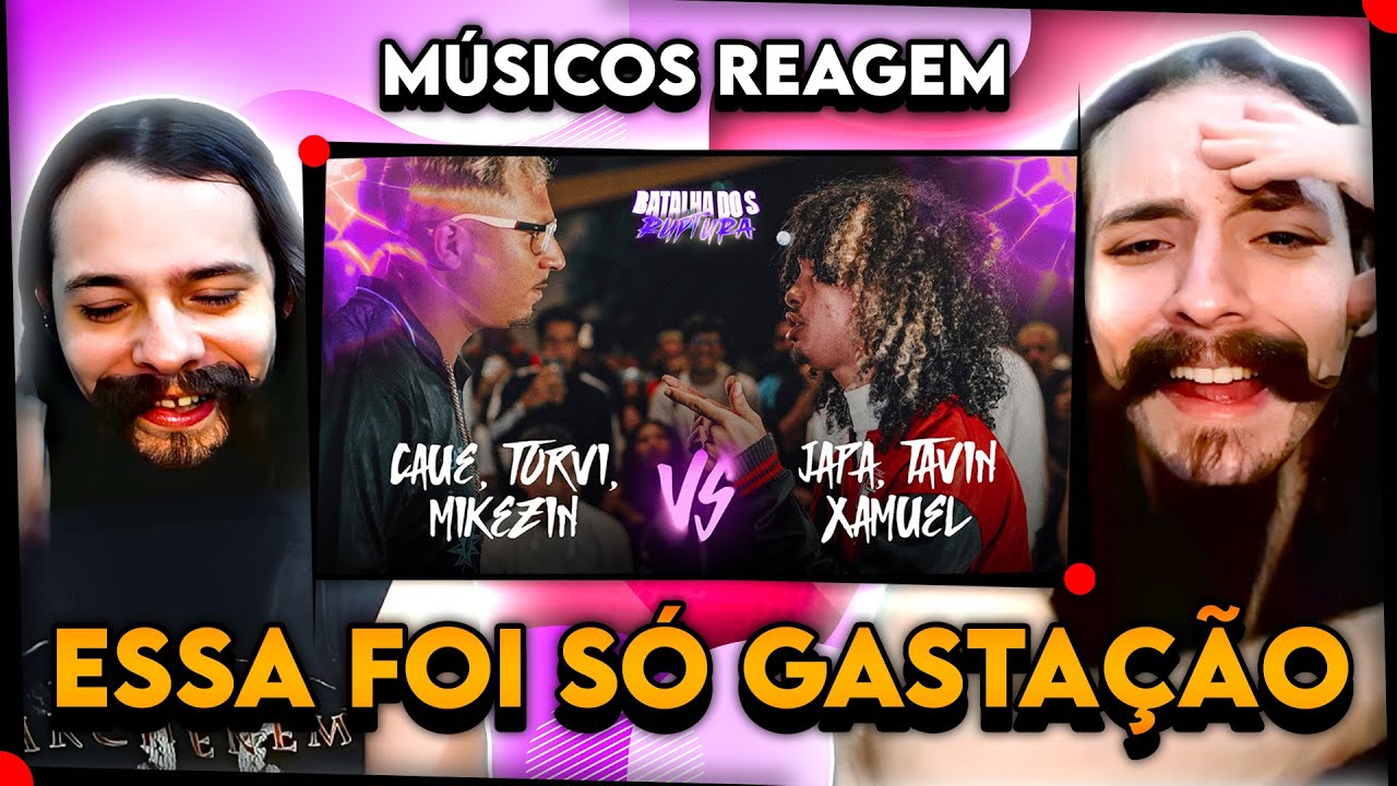 PERDERAM A LINHA?! | MÚSICOS REAGEM a XAMUEL, TAVIN e JAPA x MIKEZIN, TORVI e CAUÊ | [React]