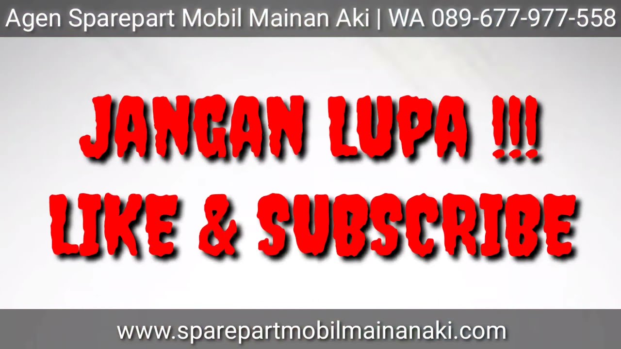 Membuat Set Rangkaian Kabel Body Mobil Mainan Aki