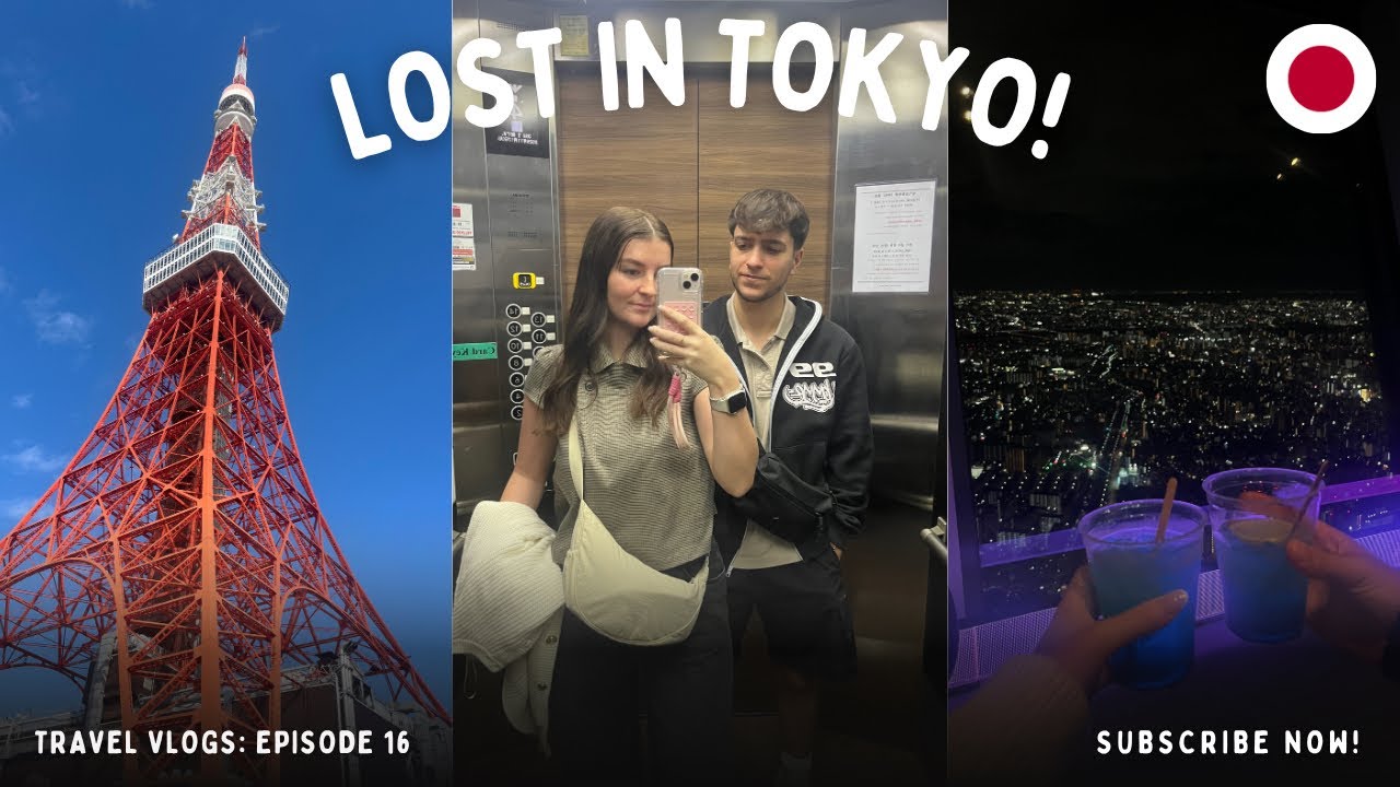 FIRST TIME IN TOKYO! (WE GOT LOST!!) | Episode 16