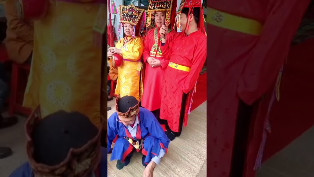 then lạng sơn, then hằng làm lẩu then cho cháu thớ mới, tăng binh tăng chức 