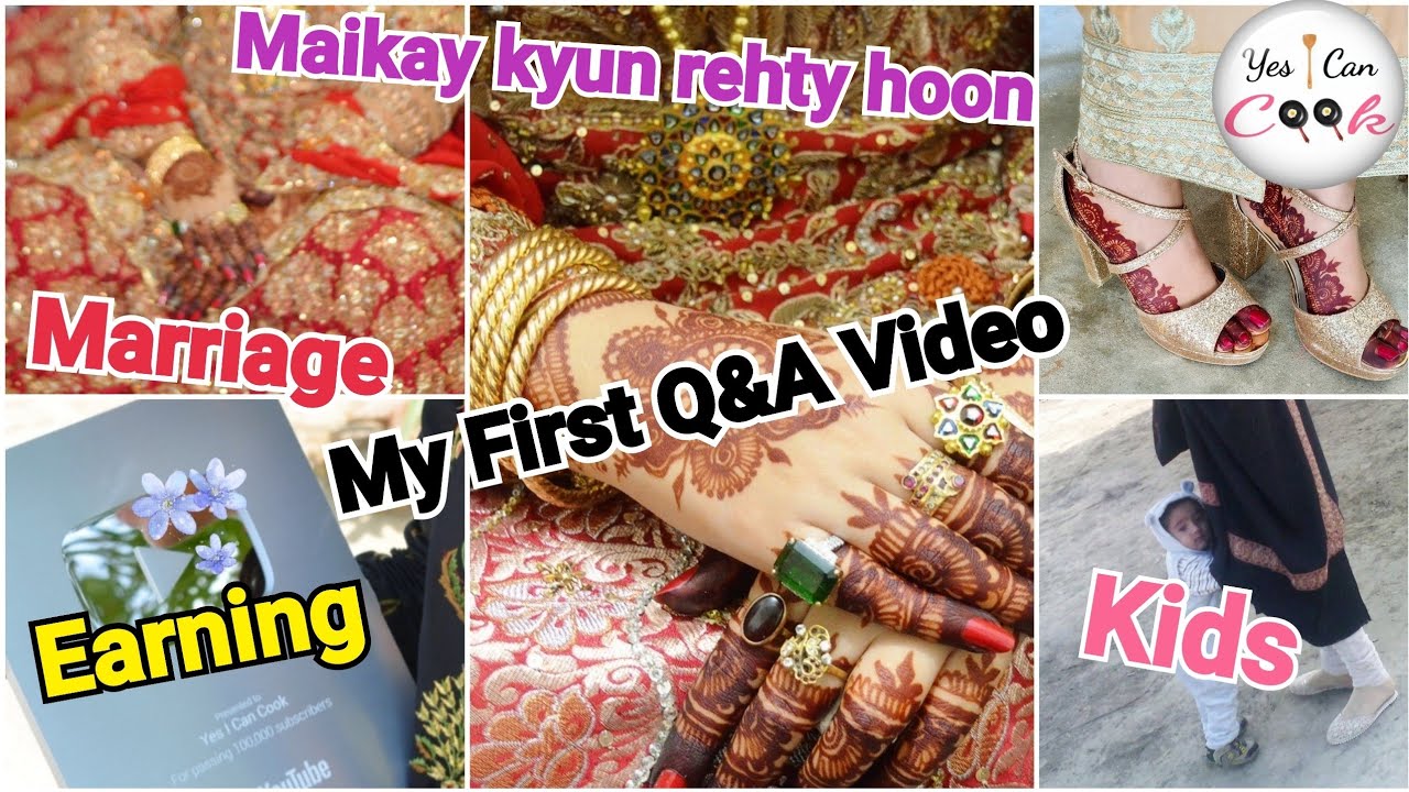 My First Ever Q&A Video 💞 by Yes I Can Cook (Faiza Shah)