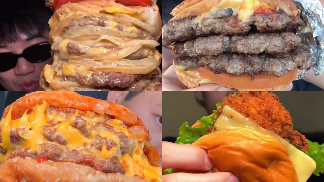 ASMR | Fast Food Mukbang Compilation | Fast Food Asmr | Satisfying eating sounds 67
