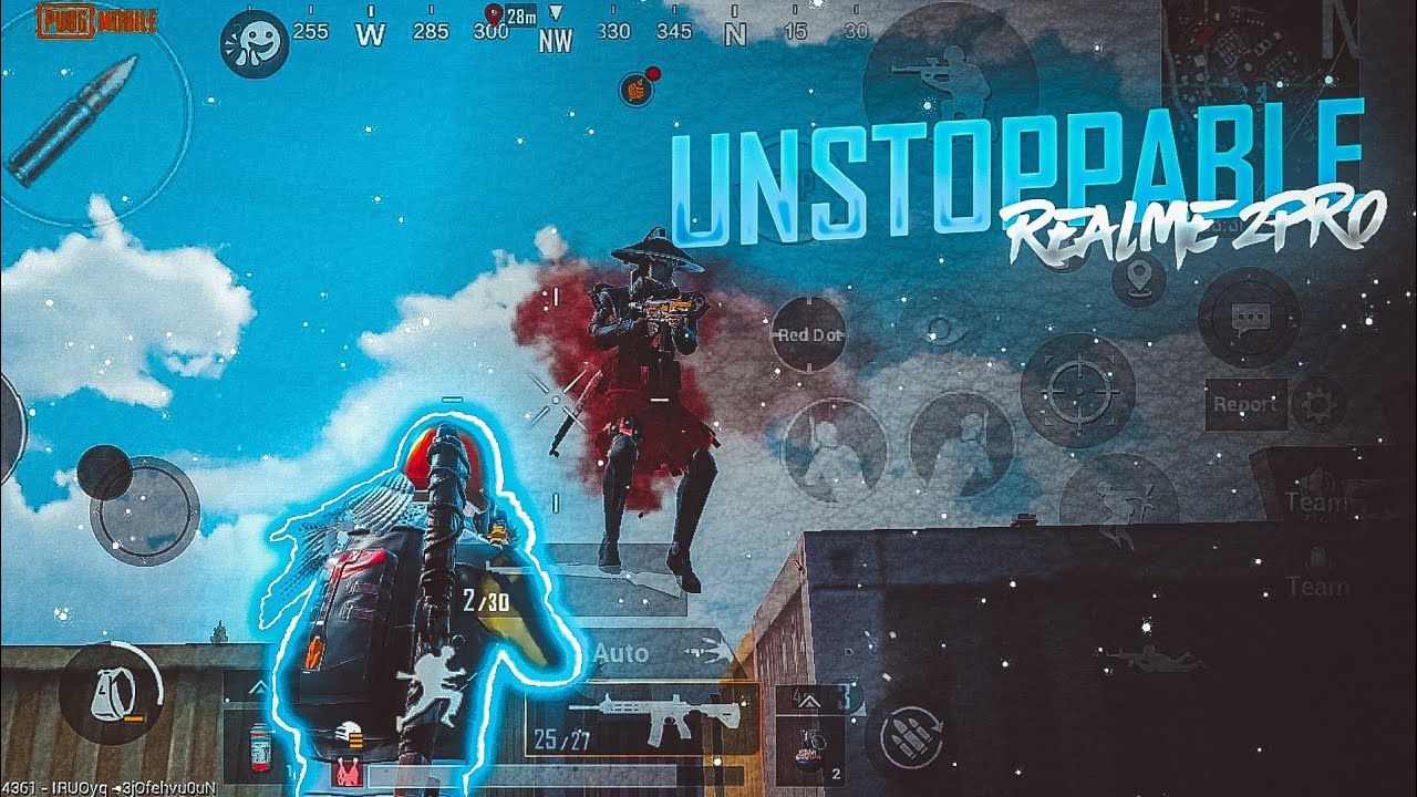 UNSTOPPABLE PUBG MOBILE  MONTAGE | FT. REALME 2 PRO 30FPS GAMEPLAY | NOCKFINISH