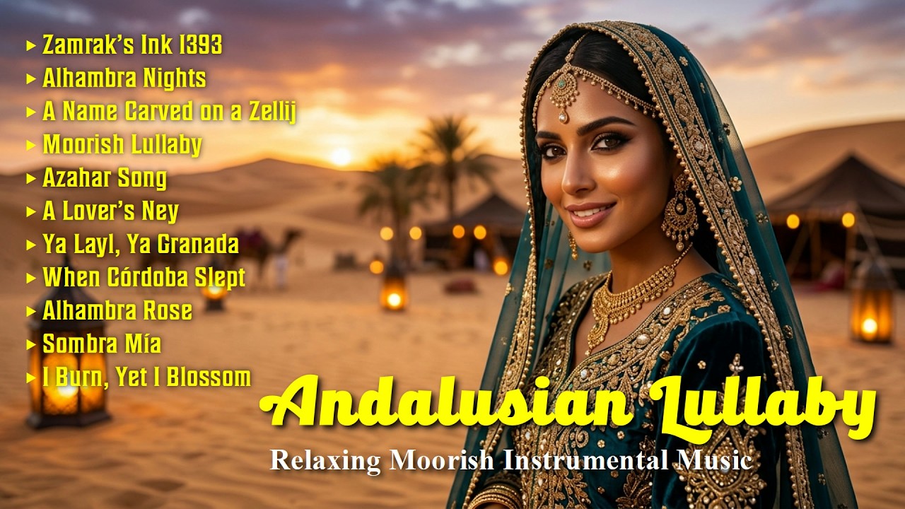 Relaxing Oud Instrumental Music | Arab-Spanish Andalusian Chill Vibes