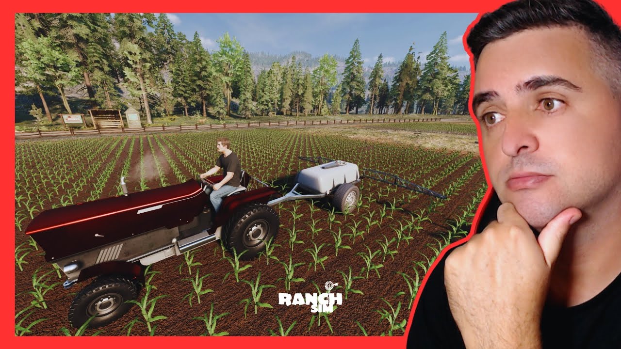 PLANTAÇÃO DE MILHO, TRIGO E GIRASSOL: COMO USAR O TRATOR E IMPLEMENTOS | Ranch Simulator