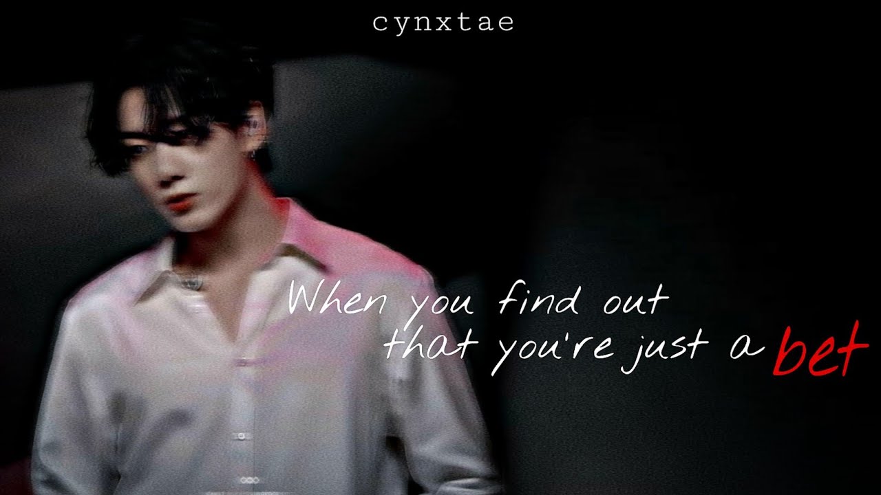 |Jungkook Oneshot| When you find out that you're just a bet, but... |cynxtae