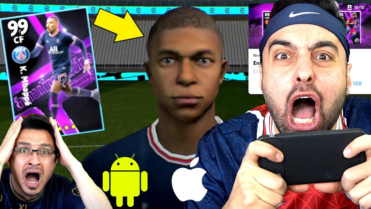 99 MOR MBAPPE ÇIKTII 😱 İLK EFOOTBALL 2022 MOBİLE TOP AÇILIMI ! PES 22 MOBİLE !