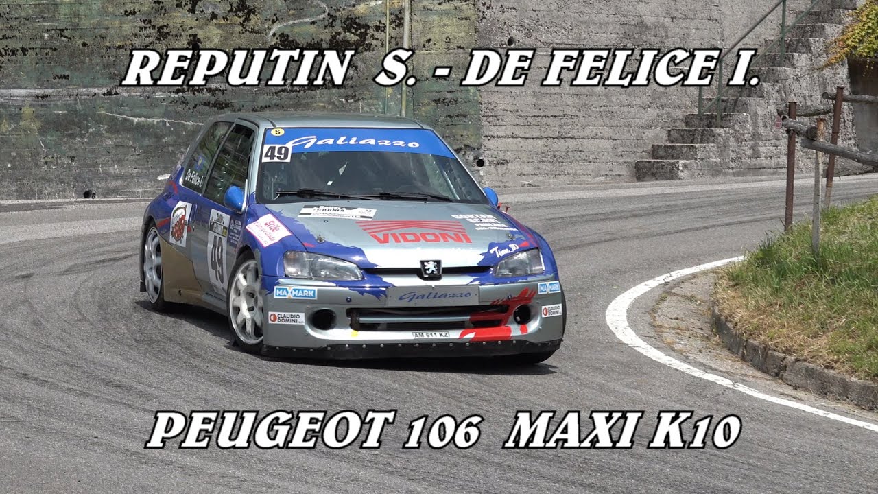 RALLY VALLI DELLA CARNIA 2023 | REPUTIN S. - DE FELICE I.  | PEUGEOT 106 MAXI K10 | VIDEOCLIP