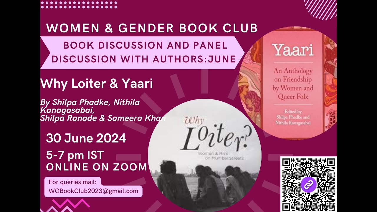 Why Loiter & Yaari | Book Discussion and Author Panel! WGBC June 24 Anniversary Celebrations