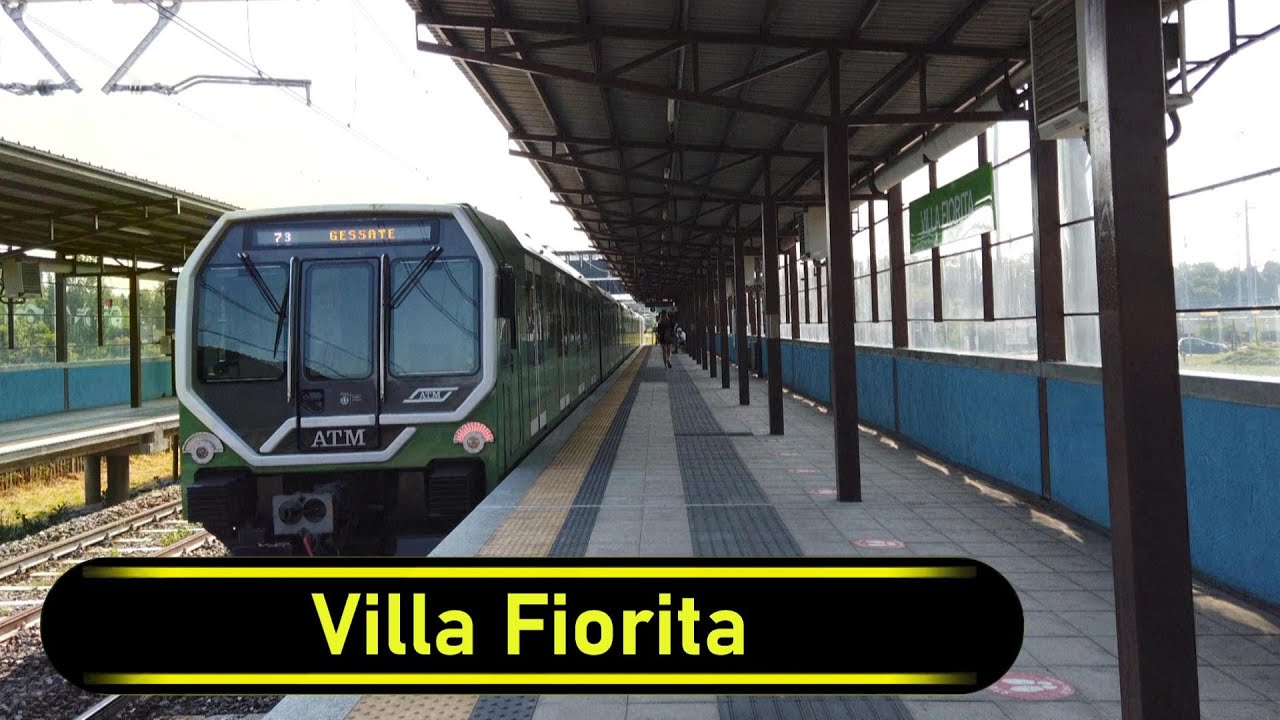 Metro Station Villa Fiorita - Milan 🇮🇹 - Walkthrough 🚶