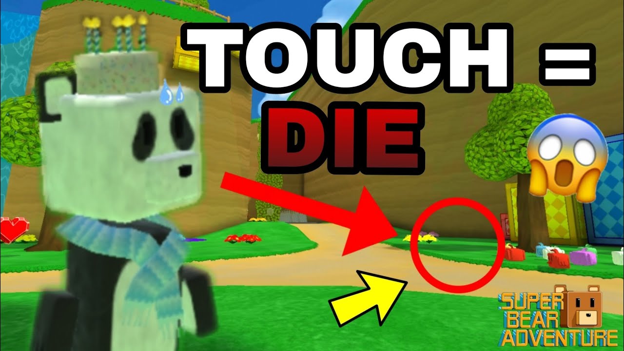 Beating Super Bear Adventure Without TOUCHING GRASS...