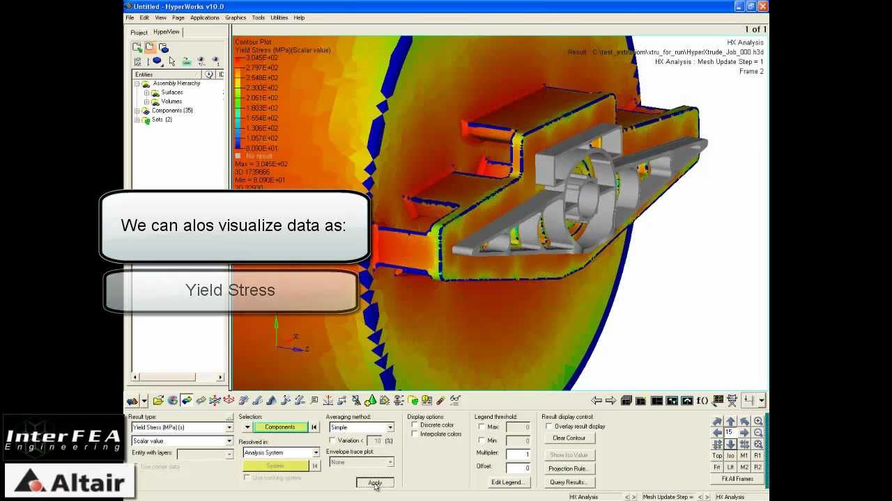 Hyperxtrude, The Ultimate FEA tool for Extrusion Process Simulation and Optimization
