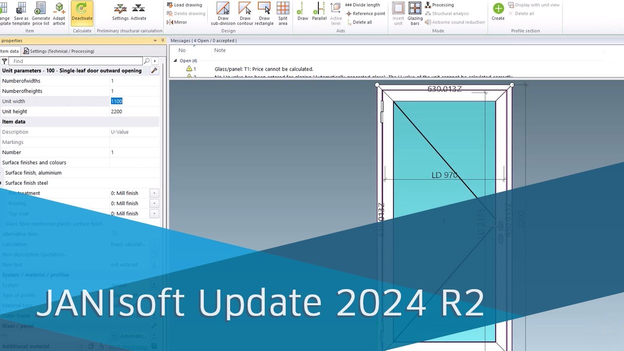 JANIsoft New features 2024 R2 | Jansen AG