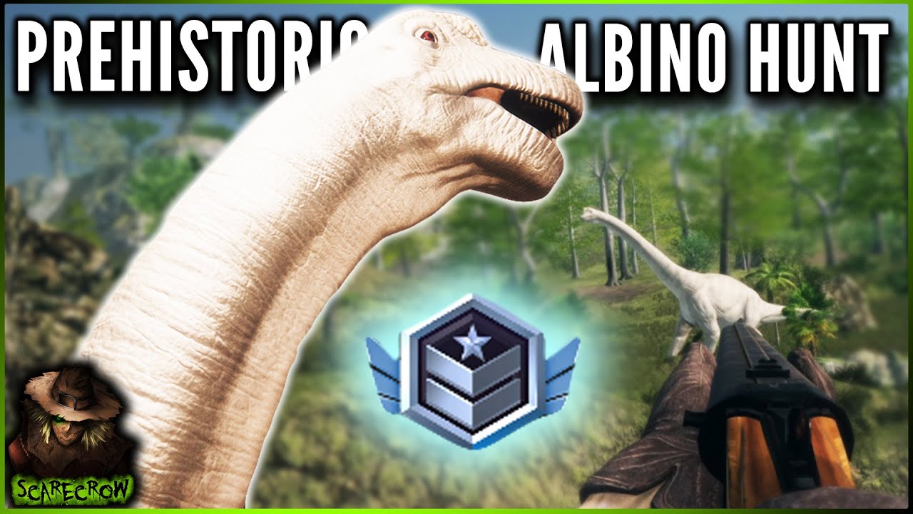 Albino Diamond Brachiosaurus! Our First Albino Dino On The Best Dino Game! Prehistoric Hunt