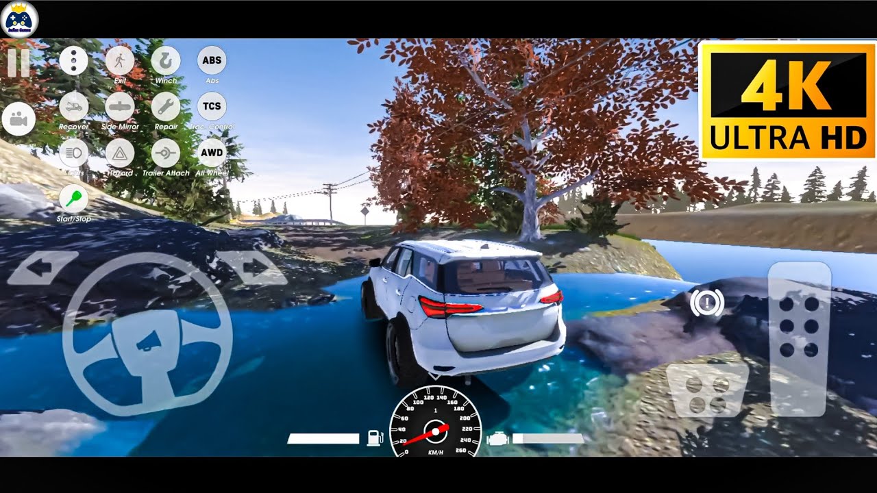 Welcome To Toyota Fortuner Road Trip Gameplay - Off-road Masters 4x4 Simulator #1 #indianallgames 
