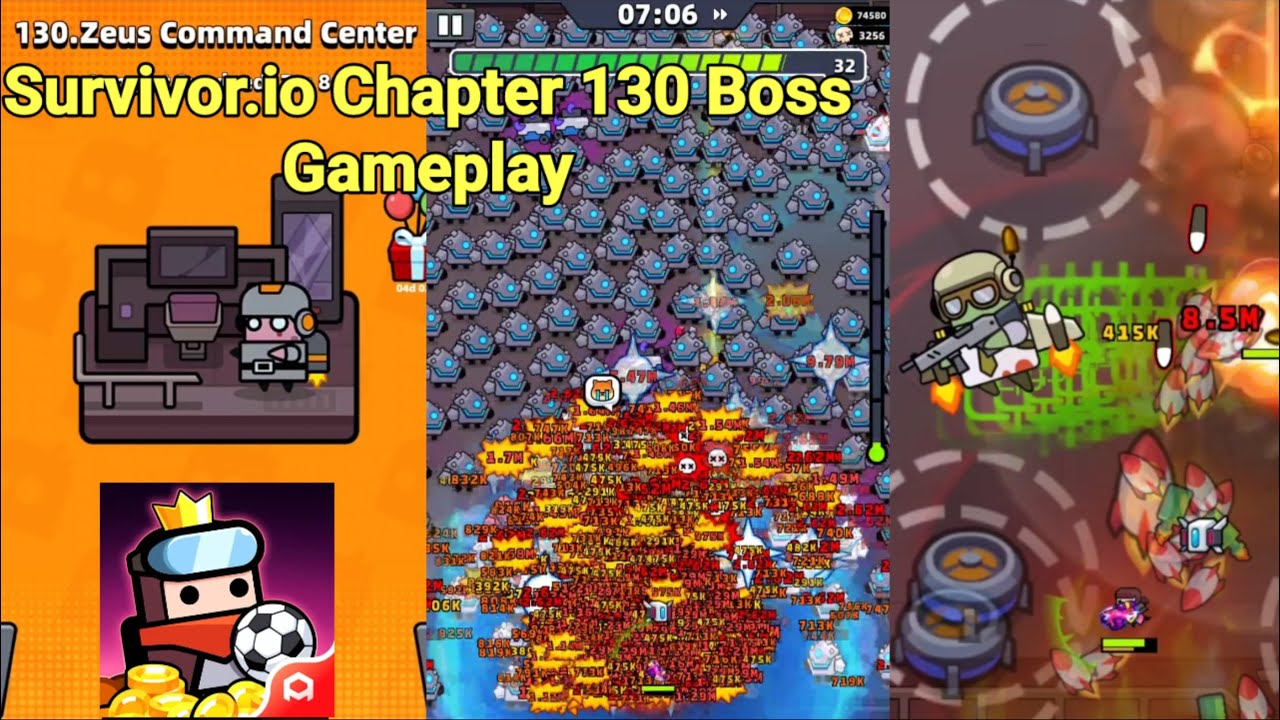 Survivor.io Chapter 130 Boss Gameplay | Best Build