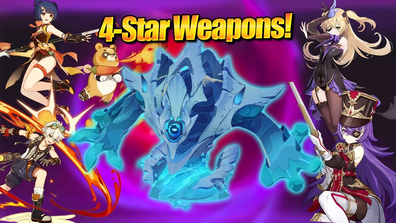 4-Star Only Clear vs Hydro Tulpa! Stygian Onslaught 5.7: Fearless Mode (4-Star Weapons, no BP)