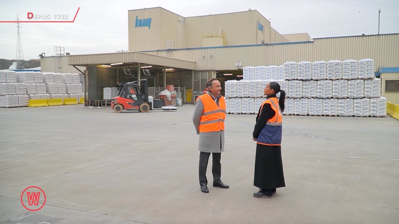 Waldorado découvre l'entreprise KNAUF à Engis !