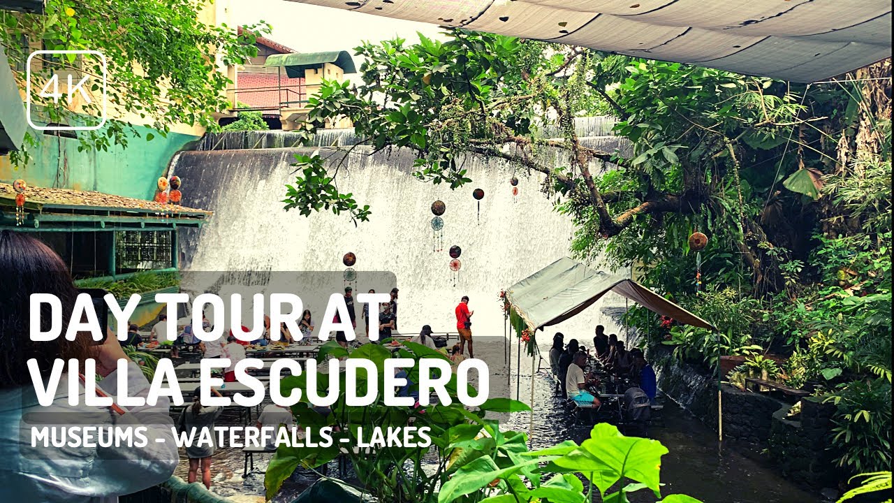 [4K] Breathtaking Views! | Day Tour At Villa Escudero Plantation and Resort | Jes Look Around