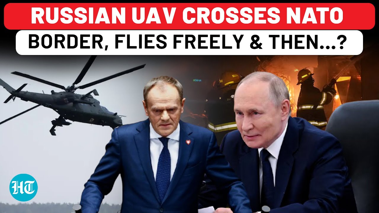 Putin Needles NATO: Just Hours After 800-Drone Russian Strike On Ukraine, Poland's Airspace Breached