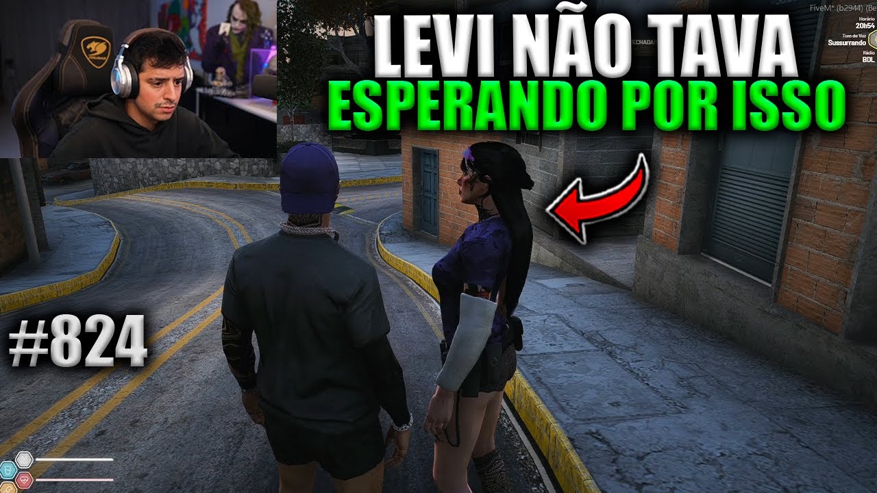 LEVI NÃO TAVA ESPERANDO POR ESSA! EP 824