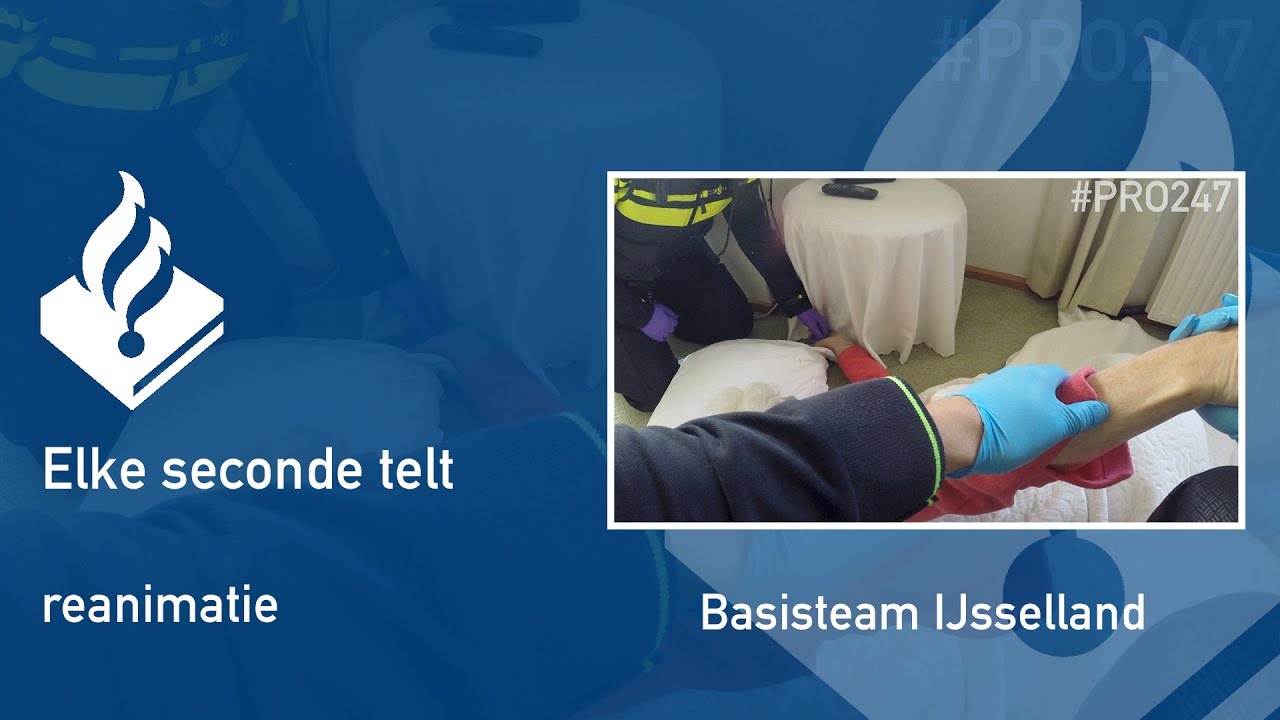 Politie #PRO247 Elke seconde telt: Melding onwelwording loopt uit op reanimatie