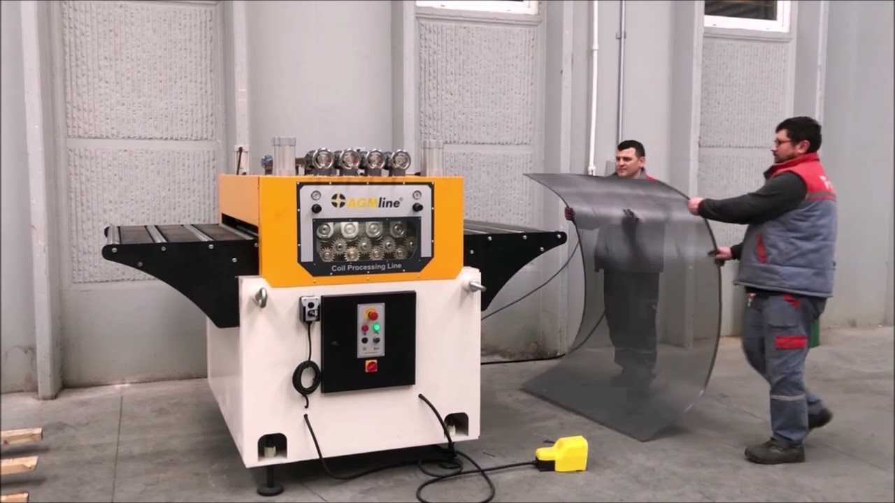 Metal Perfore Malzeme, Plaka Doğrultma Makinası SACFORM / AGMline