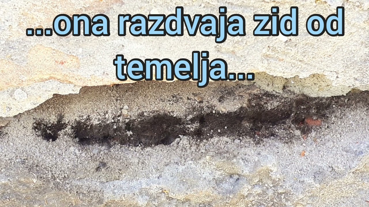 Temelji na staroj kući-riješavanje kapilarne vlage