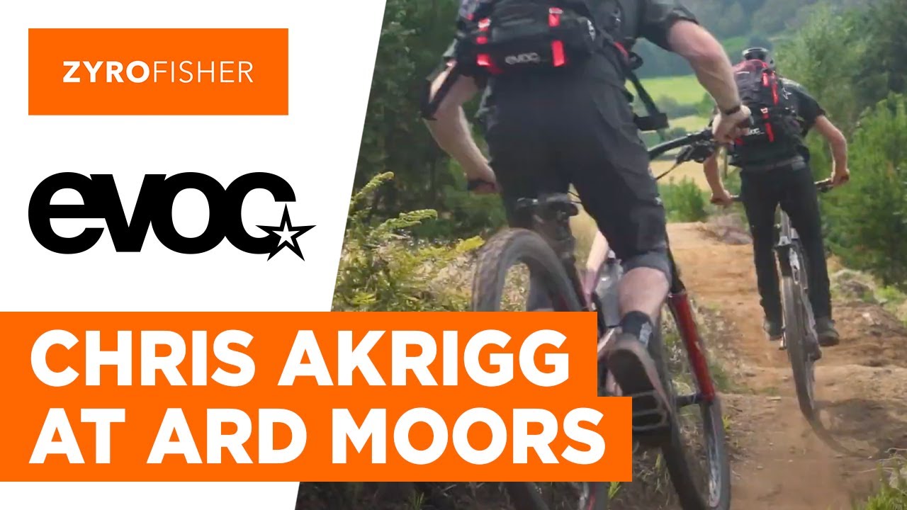 Chris Akrigg joins the Ard Moors Build Team - EVOC Trailbuilder