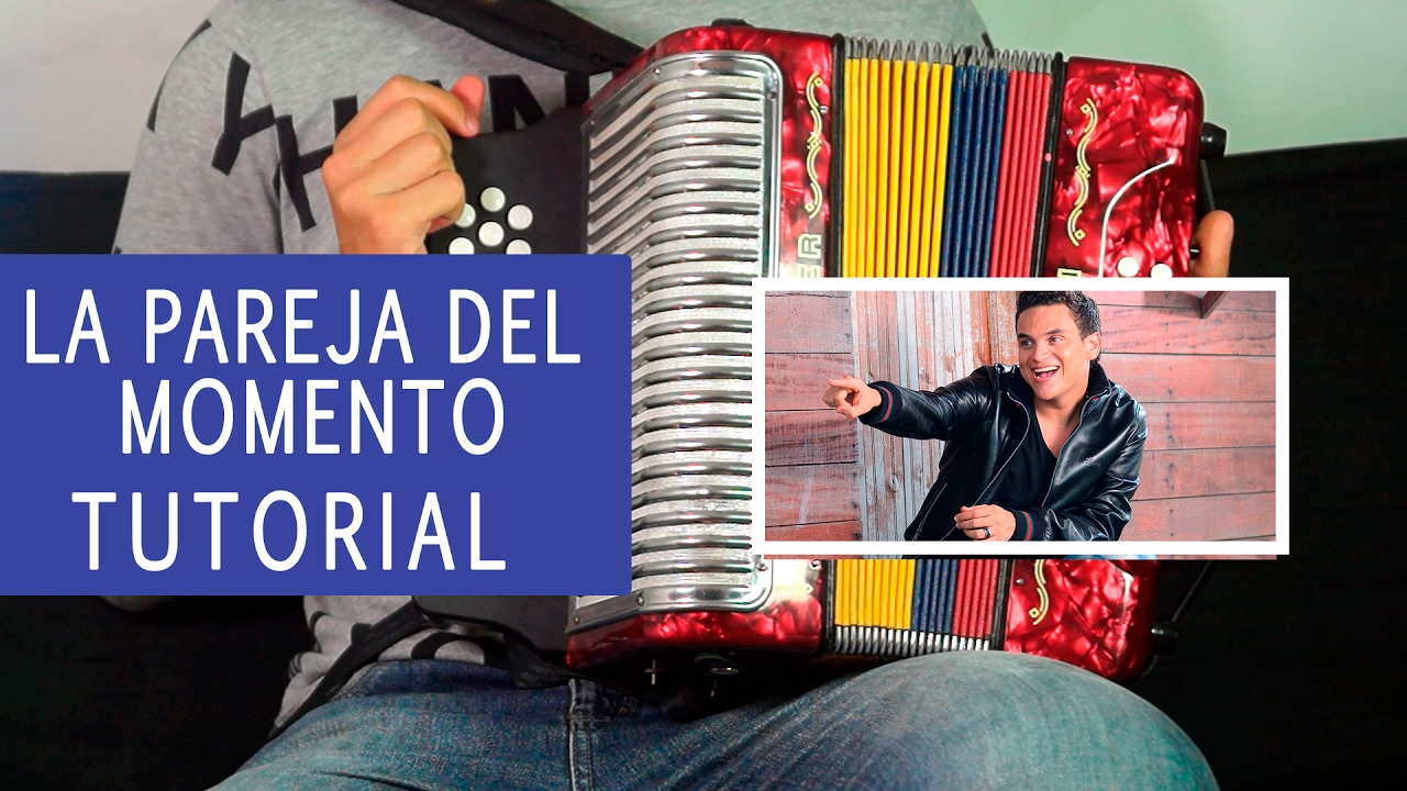La Pareja Del momento - Silvestre Dangond | Tutorial de acordeon ( Freddy Zuluaga )