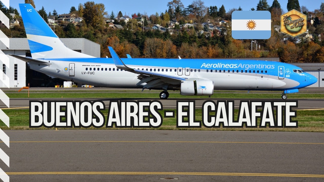 ✈️ Vuelo Buenos Aires - El Calafate 🇦🇷 Aerolíneas Argentinas ⛅️ [REVIEW EZE - FTE]
