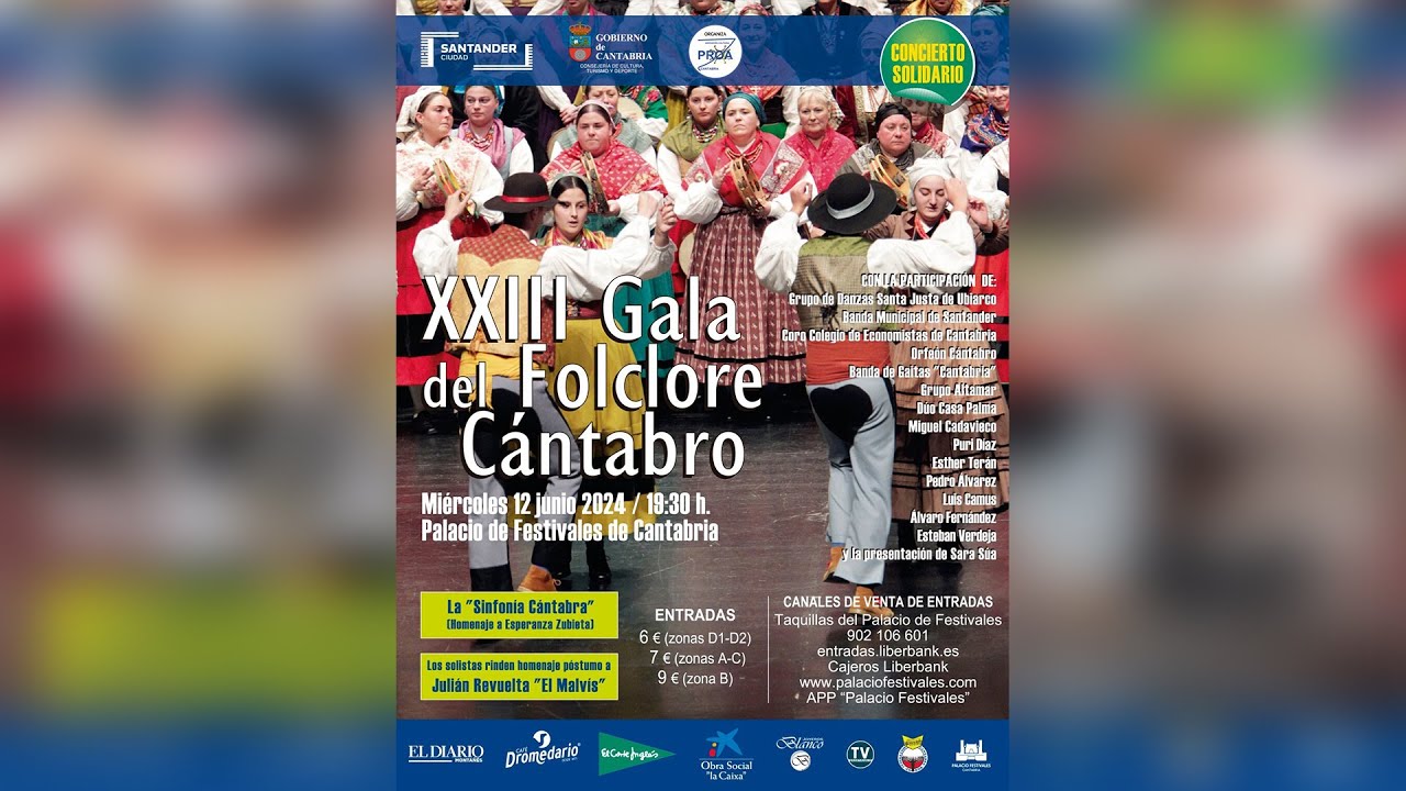 XXIII Gala del Folclore Cántabro