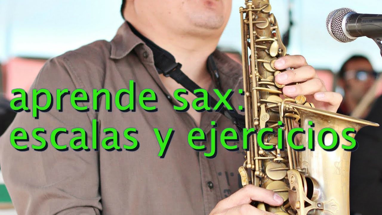 Leccion de Saxofon Escalas y Ejercicios Basicos