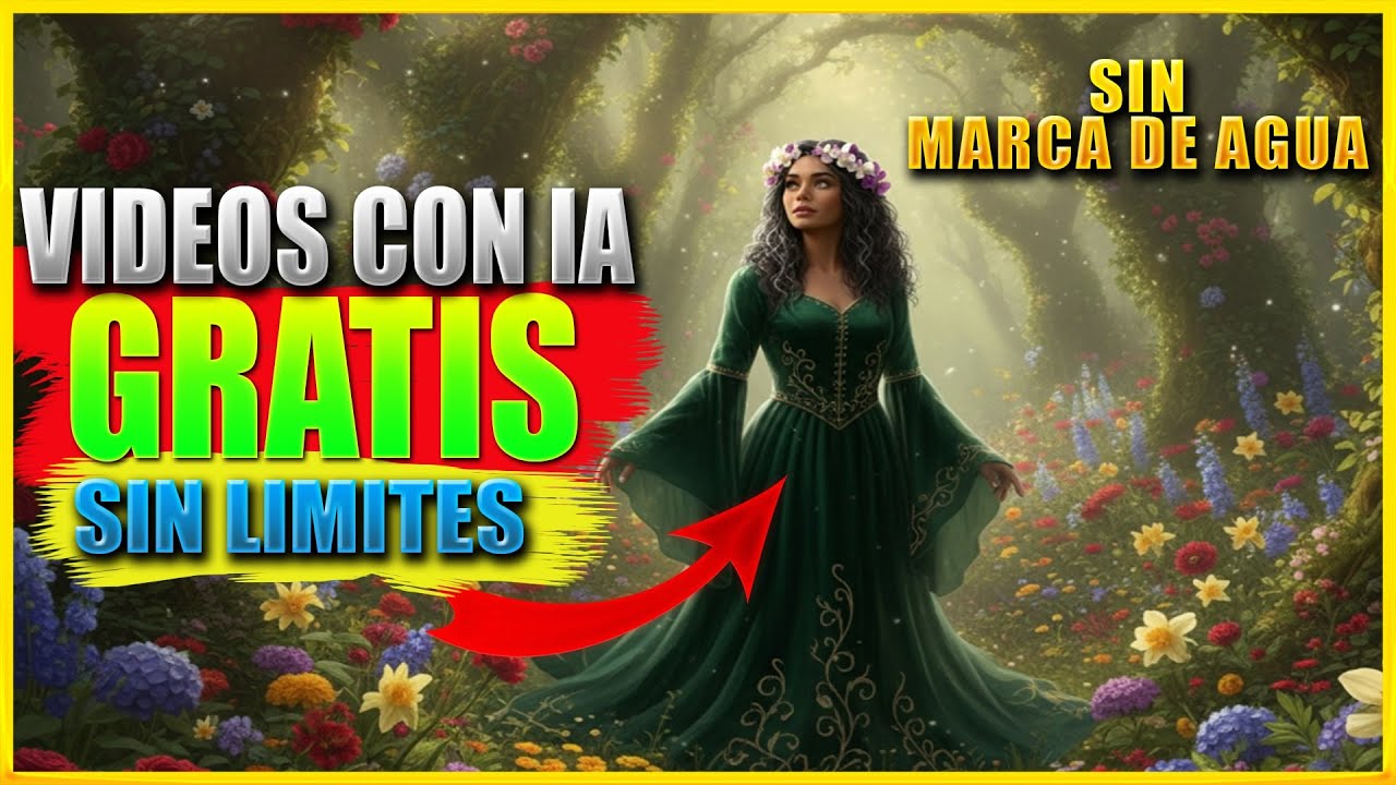 NUEVA IA CREA VIDEOS LARGOS sin MARCA de AGUA 100% Gratis