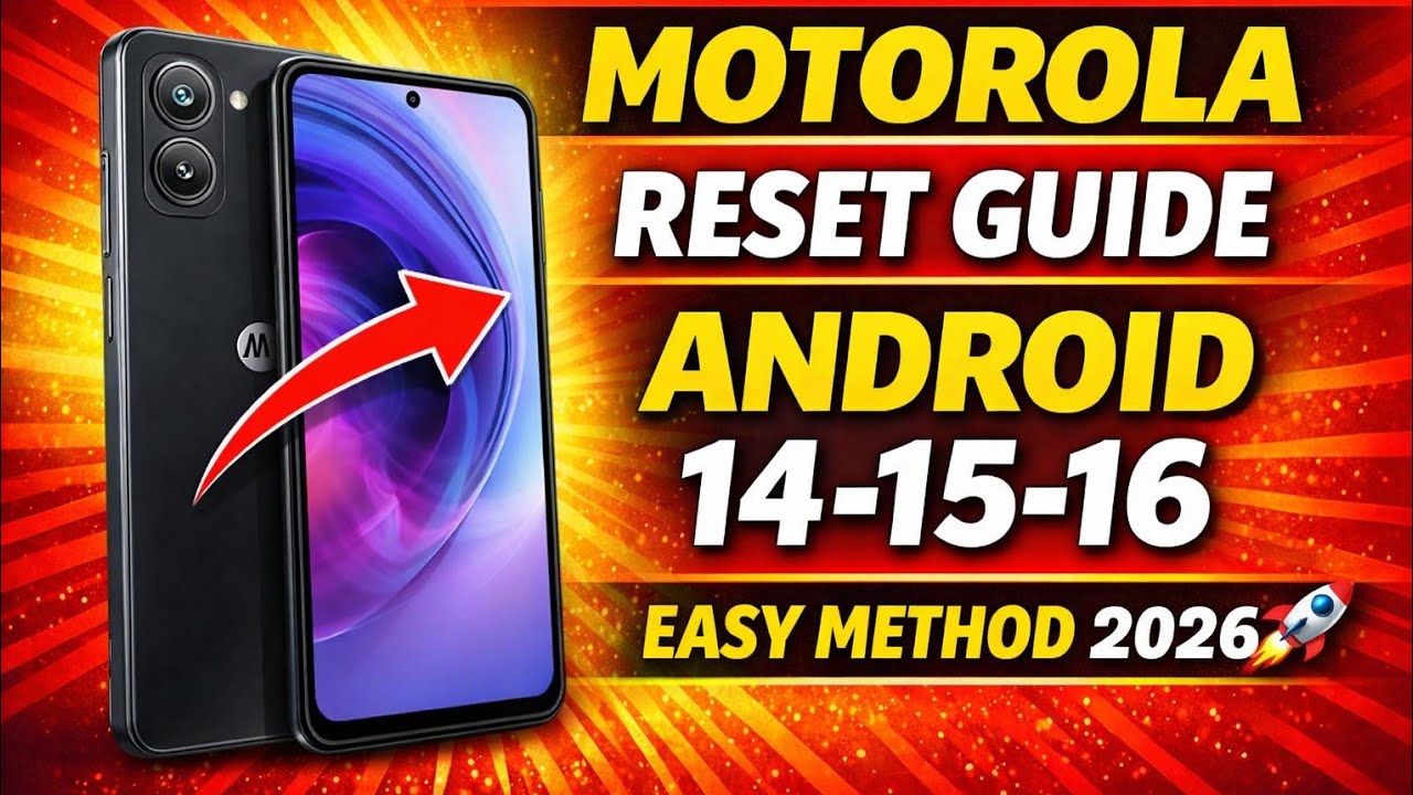 Motorola FRP Bypass 2026 | Android 14-15-16 Latest Security Patch | No PC Trick ✅