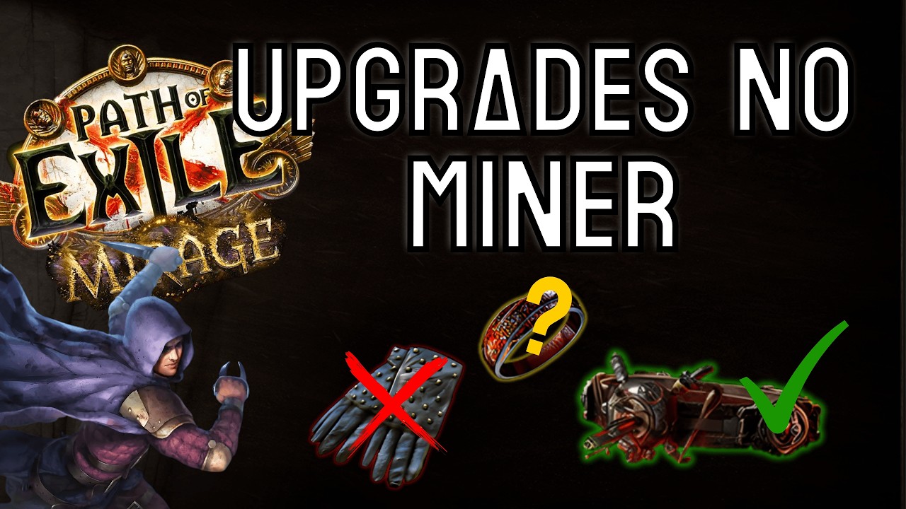 ATUALIZANDO NOSSO MINER E PLANOS PARA A BUILD 3.28 MIRAGE PATH OF EXILE 1