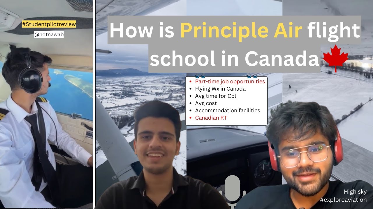Как обстоят дела с лётной школой Principle Air в Канаде? Подработки для пилотов-курсантов — Notnawab