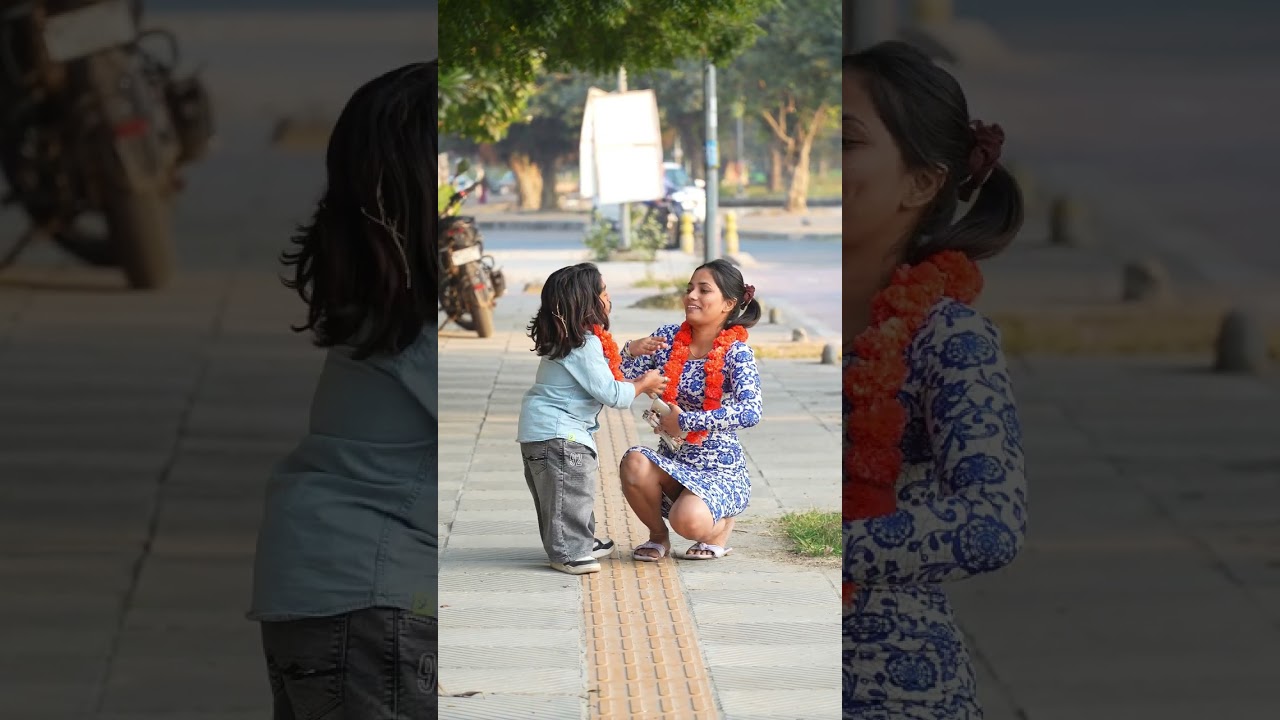 शादी कर ली ❤️ | Prank On Cute Girl 🥰 | The Real Satish