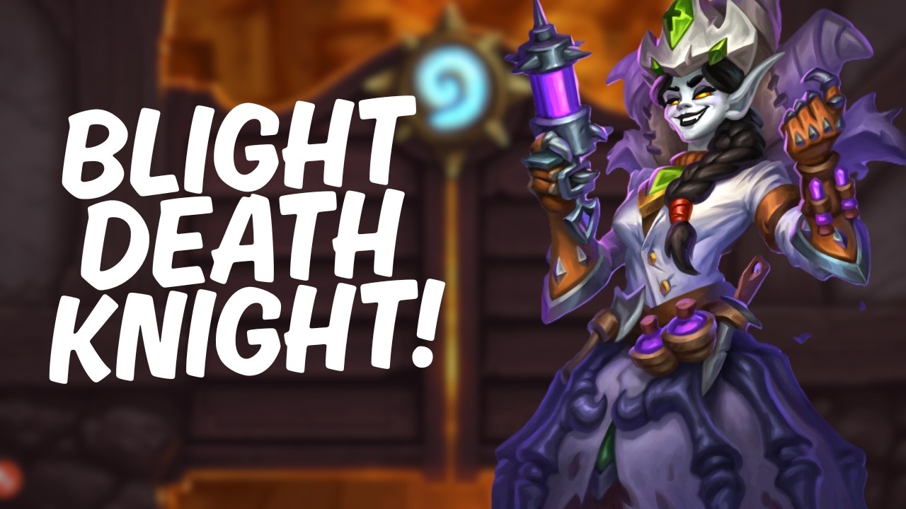 Blight Death Knight, Plague The Pre Release Tavern Brawl! - Hearthstone Gameplay
