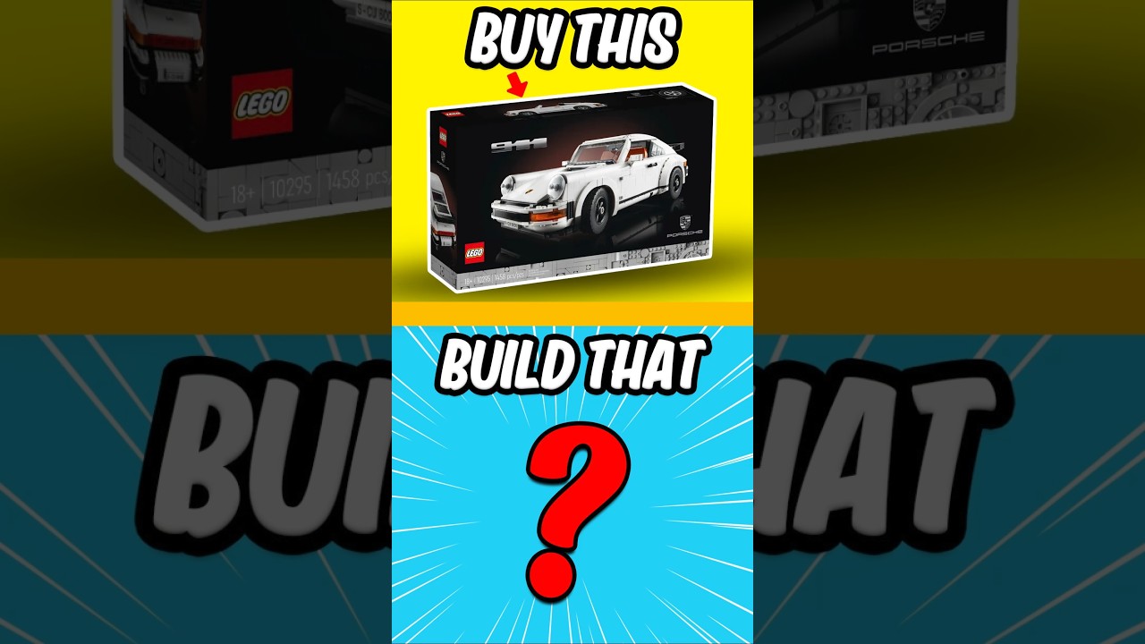 КУПИТЕ ЭТО, ПОСТРОЙТЕ ЭТО - Porsche 911 Turbo #lego
