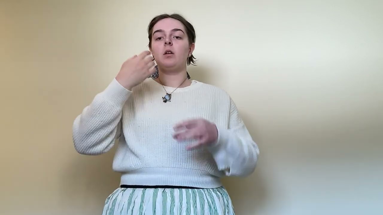 ASL video assignment: dates